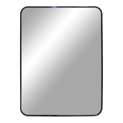 Madrid Mirror - Spiegel, Aluminium, schwarz, 50x70 cm