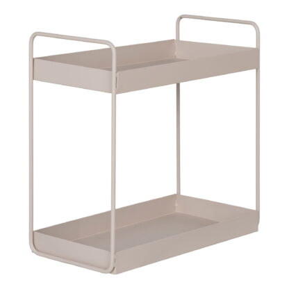Rabo Standing Double Shelf - Stehendes Doppelregal, Stahl, Sand, 2 Regale 30x15x31 cm – Bild 5
