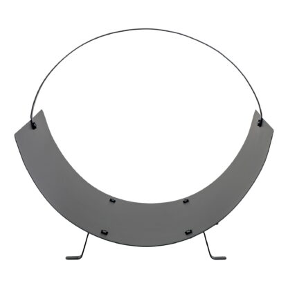 Tires Holzhalter - Holzhalter, Stahl, schwarz 40x35x33,5 cm – Bild 3