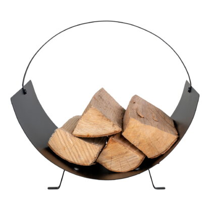 Tires Holzhalter - Holzhalter, Stahl, schwarz 40x35x33,5 cm – Bild 4