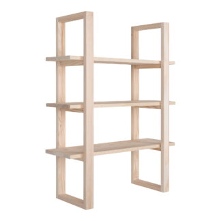 Santiago Shelf - Regal, Paulownia-Holz, Natur 48x63 cm