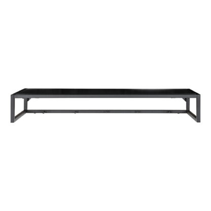 Vita Hutablage - Hutablage, schwarze Ablage, schwarzer Rahmen 80x28 cm