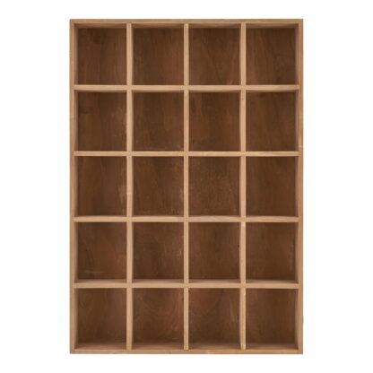 Moss Wall Shelf - Wandregal, Kiefernholz, natur 44x10x63 cm – Bild 2