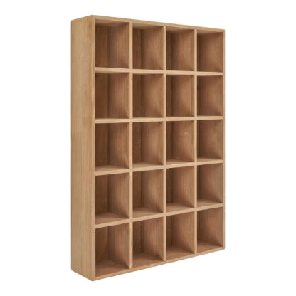Moss Wall Shelf - Wandregal, Kiefernholz, natur 44x10x63 cm