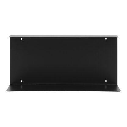 Lille Wandregal - Wandregal, Stahl, schwarz 40x18x18 cm