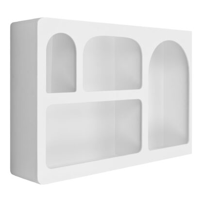 Bryne Wall Shelf - Wandregal, Holz, weiß 40x13x60 cm – Bild 2