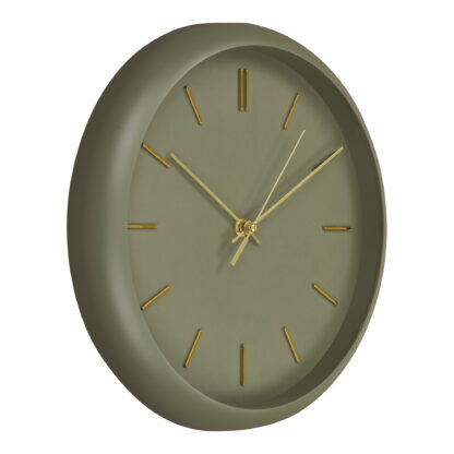 Rossano Wall Clock - Wanduhr, grün, geräuschloses Uhrwerk ø30 cm – Bild 2