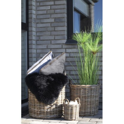 Caor Baskets – Körbe, Kubu-Rattan, Natur, 4er-Set – Bild 2