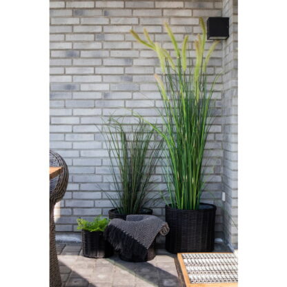 Bogor Baskets – Körbe, Kubu-Rattan, schwarz, 4er-Set – Bild 2