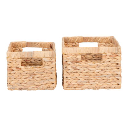 Passo Korb, 2er-Set - Körbe, Wasserhyazinthe, natur, 2er-Set – Bild 3