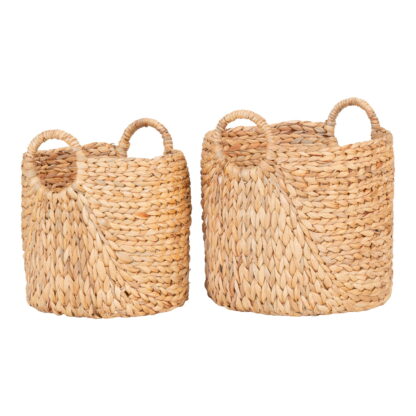 Passo Basket - Körbe, Wasserhyazinthe, natur, 2er-Set