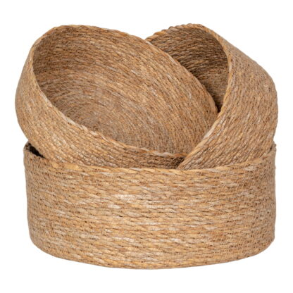 Batam Baskets - Körbe, Seegras, natur, 3er-Set – Bild 2