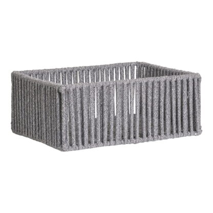 Arese Baskets - Körbe, Baumwolle/Metall, grau, 3er-Set – Bild 8
