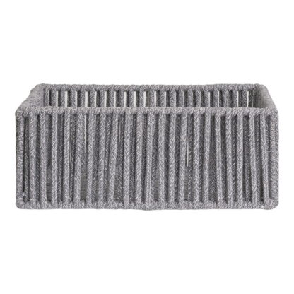 Arese Baskets - Körbe, Baumwolle/Metall, grau, 3er-Set – Bild 9