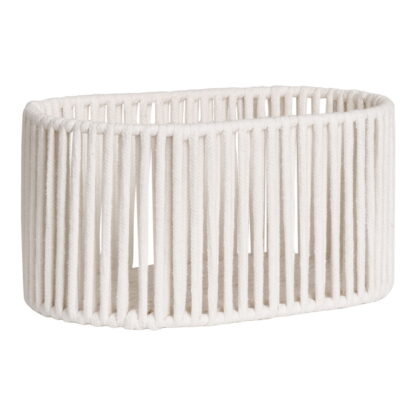 Arese Baskets – Körbe, Baumwolle/Metall, gebrochenes Weiß, 2er-Set – Bild 2