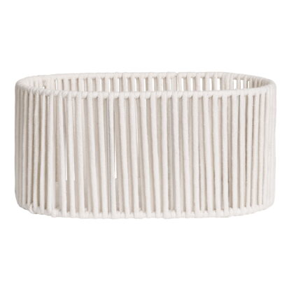 Arese Baskets – Körbe, Baumwolle/Metall, gebrochenes Weiß, 2er-Set – Bild 3