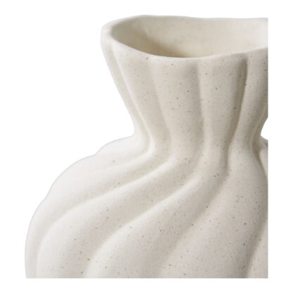 Vase - Vase, Keramik, weiß, 2er-Set – Bild 4