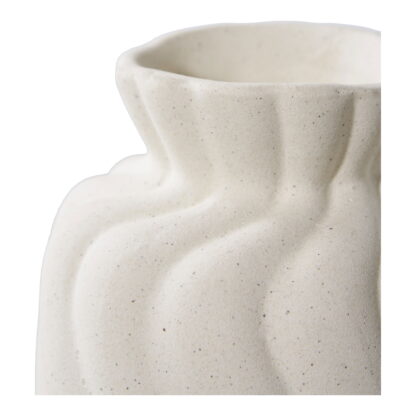 Vase - Vase, Keramik, weiß, 2er-Set – Bild 5
