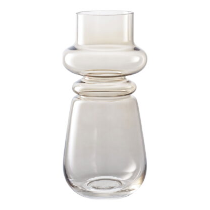 Vase - Vase, Glas, rauchbraun ø15x31 cm