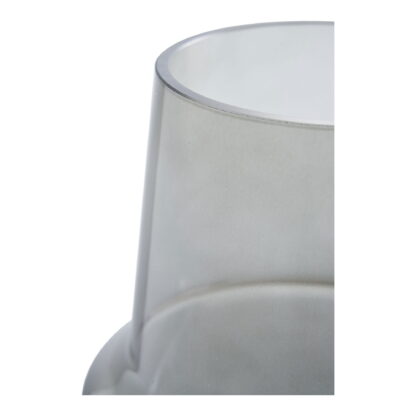 Vase - Vase, Glas, rauchgrau ø15x19 cm – Bild 2