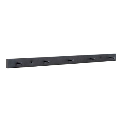 Vita Garderobe – Garderobe, Stahl, schwarz 70x4x4 cm – Bild 2