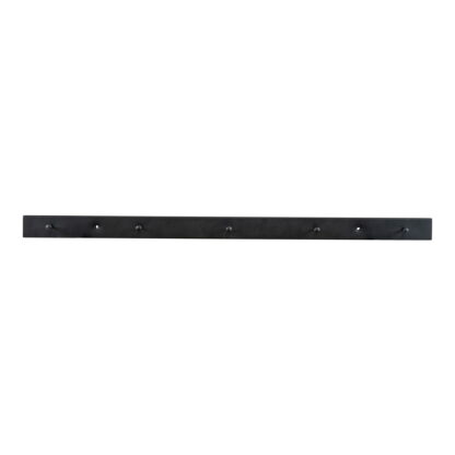 Vita Garderobe – Garderobe, Stahl, schwarz 70x4x4 cm