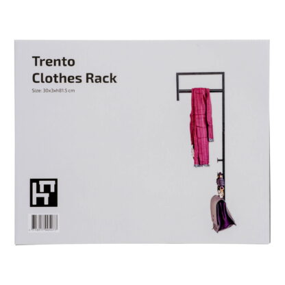 Trento Clothes Rack - Kleiderständer, Metall, schwarz – Bild 2