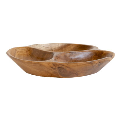 Nola Bowl - Schüssel, Teak, Natur ø30x5 cm – Bild 3