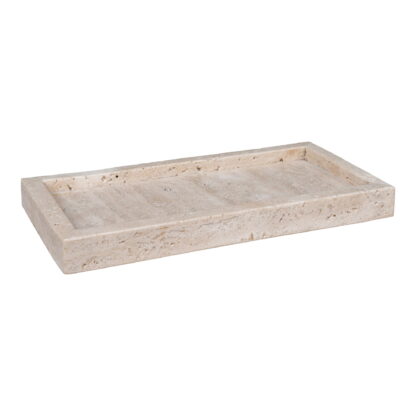 Tablett - <p>Tablett, Travertin, natur, 30,5x15 cm</p>