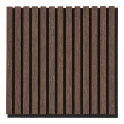 Akustikplatte – Akustikplatte, Holzfurnier, Walnuss, Walnussoptik 520 x 520 x 22 mm
