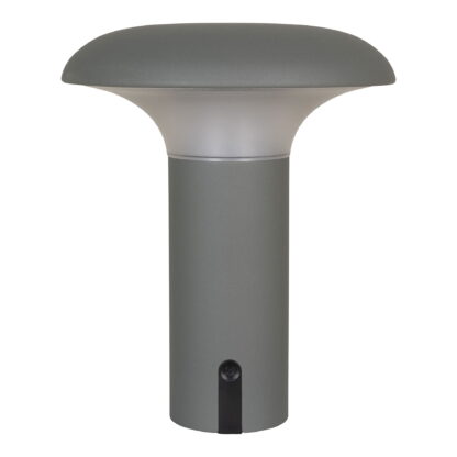 Ramsey LED-Lampe – Lampe, grau, wiederaufladbar