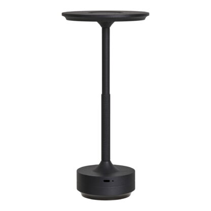 Lyneham LED Tischleuchte – Tischleuchte, wiederaufladbar, schwarz – Bild 2
