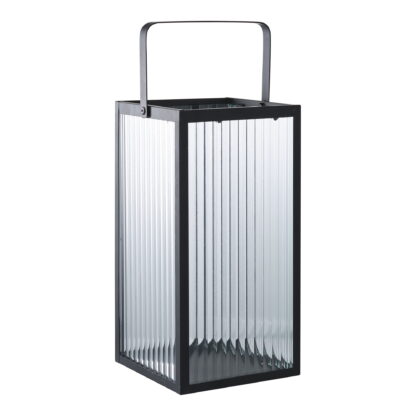 Almonte Lantern - Laterne, Metall/Glas, schwarz – Bild 2