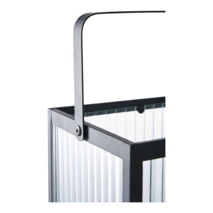 Almonte Lantern - Laterne, Metall/Glas, schwarz – Bild 3
