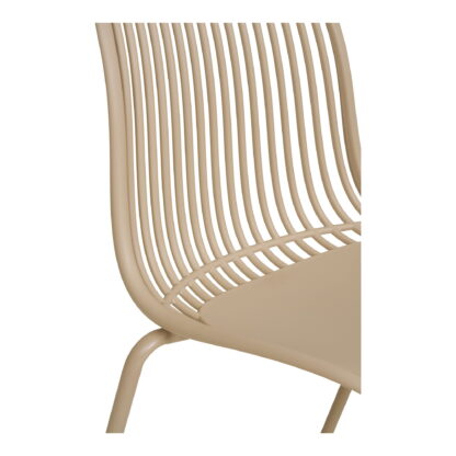 Branson Dining Chair – Esszimmerstuhl, Polypropylen, stapelbar, Sand – Bild 5