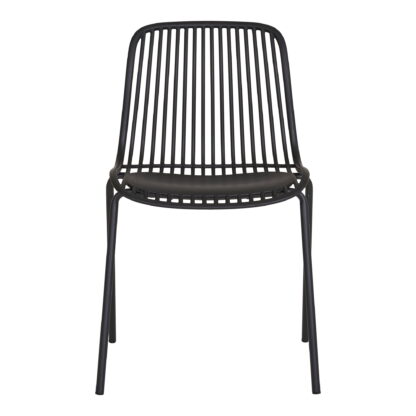 Branson Dining Chair - Esszimmerstuhl, Polypropylen, stapelbar, schwarz – Bild 2