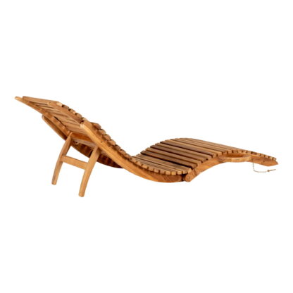 Arrieta Sonnenliege – Sonnenliege, Teak, Natur – Bild 4