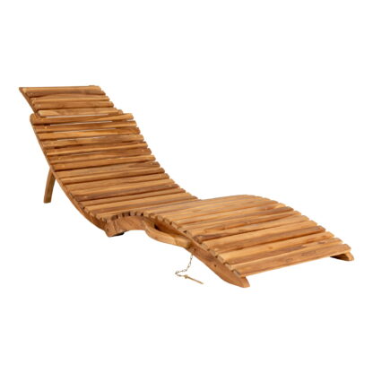 Arrieta Sonnenliege – Sonnenliege, Teak, Natur