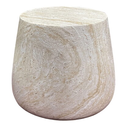 Bonn Beistelltisch – Beistelltisch, Fiberclay, natur ø47,5x41 cm