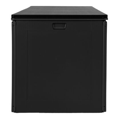 Dubrovnik Cushion Box - Kissenbox, Kunststoff, schwarz, 146,5x61x64,5 cm, 490 L – Bild 5