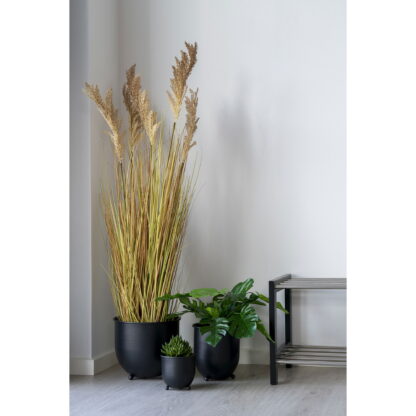 Sorghumgras - Kunstpflanze, natur H:110 cm – Bild 5